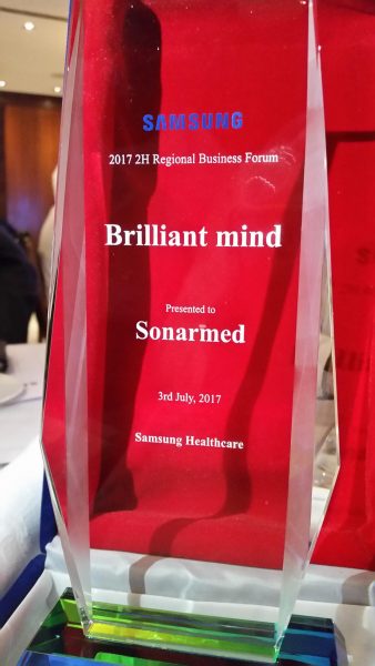 2017 2H SAMSUNG Regional Business Forum Prága - Brilliant Mind - SONARMED