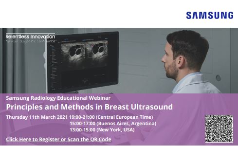 Samsung Webinar - Principles and Methods in Breast Ultrasound