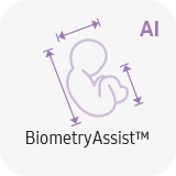 Samsung BiometryAssist™ a szülészeti ultrahangban